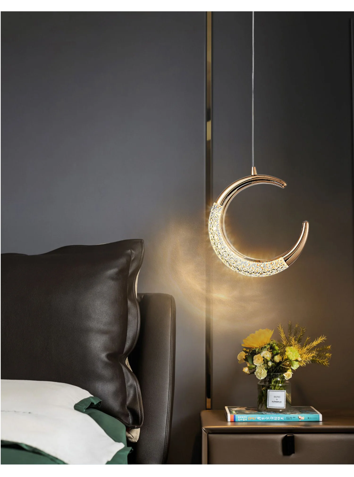 Nordic LED Crystal Ceiling Lamp - Image 10