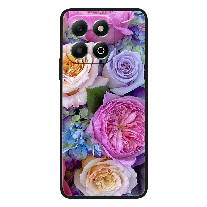 Luxury Silicone Space Soft Bumper Phone Case - Fashionable TPU Cover