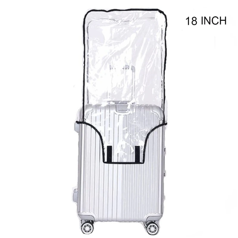 

PVC Luggage Protector Cover,Clear Suitcase Cover Protector for Wheeled Suitcase