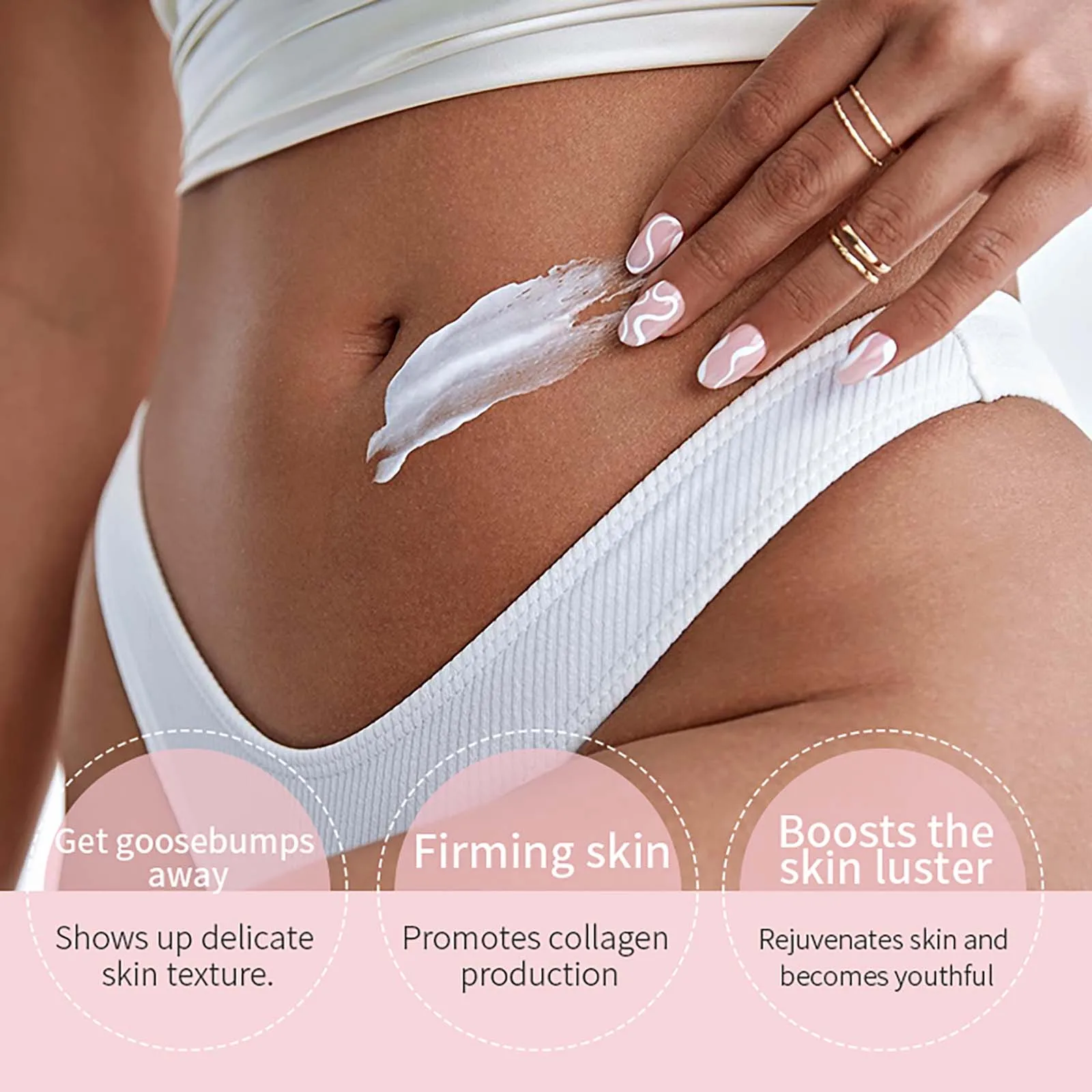 AILKE Vegan Brightening Body Lotion, with AHA, Niacinamide, Moisturizing, Hydration, for All Skin Type, Radiant Skin Body Cream 6