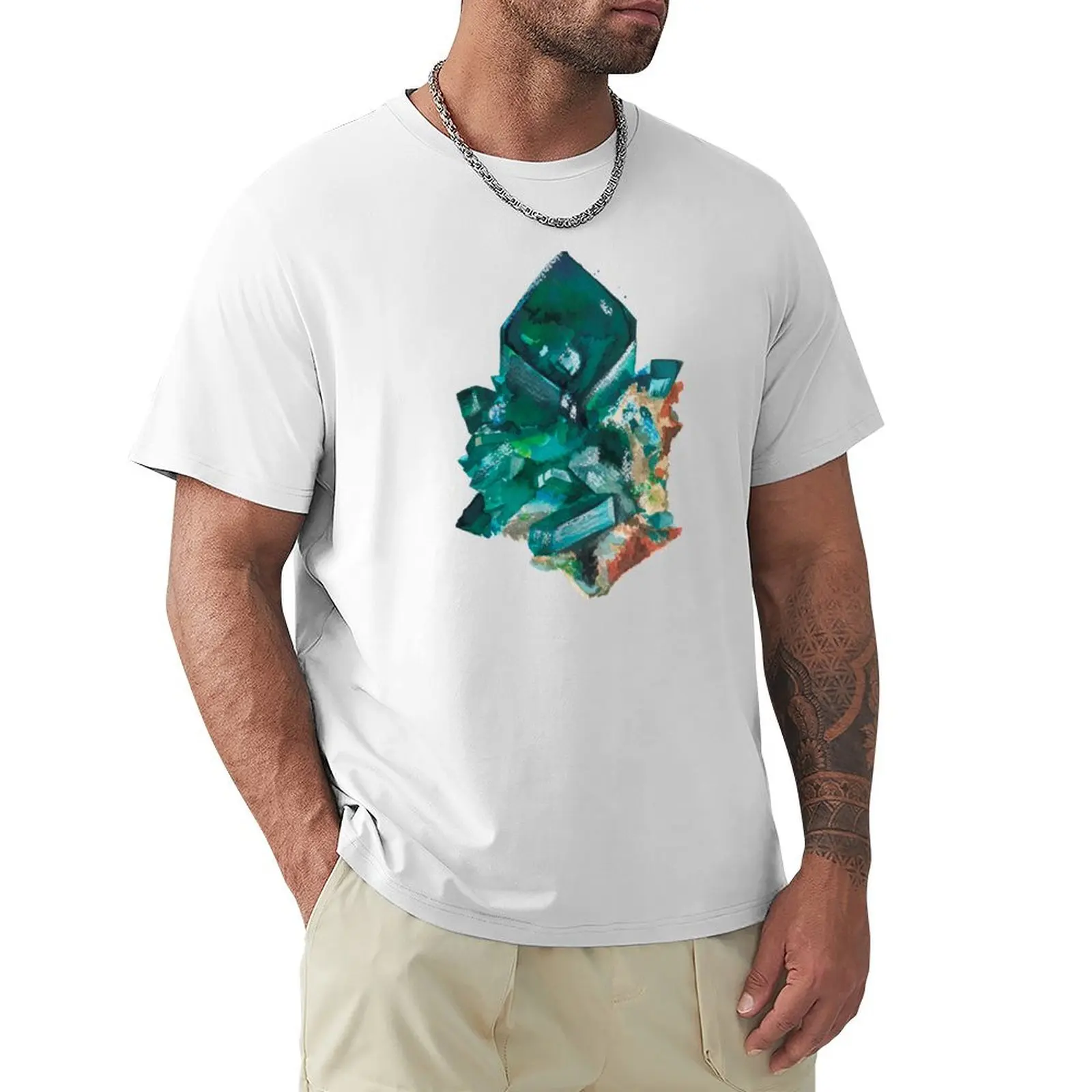 

Gemstone T-shirt vintage oversizeds workout shirts for men