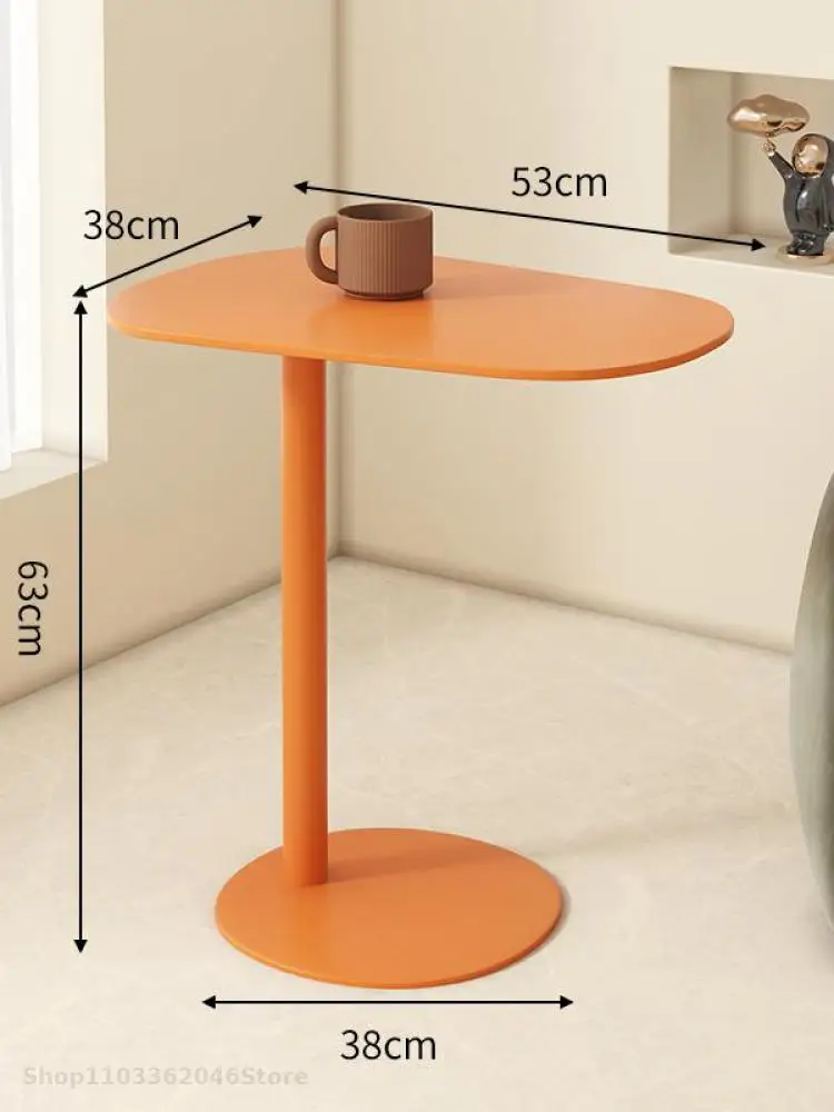 Minimalist Tea Table Silent Sofa Side Table For Small Apartment Coffee Mobile Modern Simple Iron Small