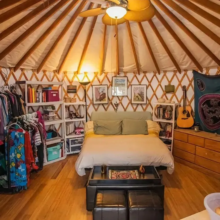 Luxury Four-Season Mongolian Yurt Tent 2