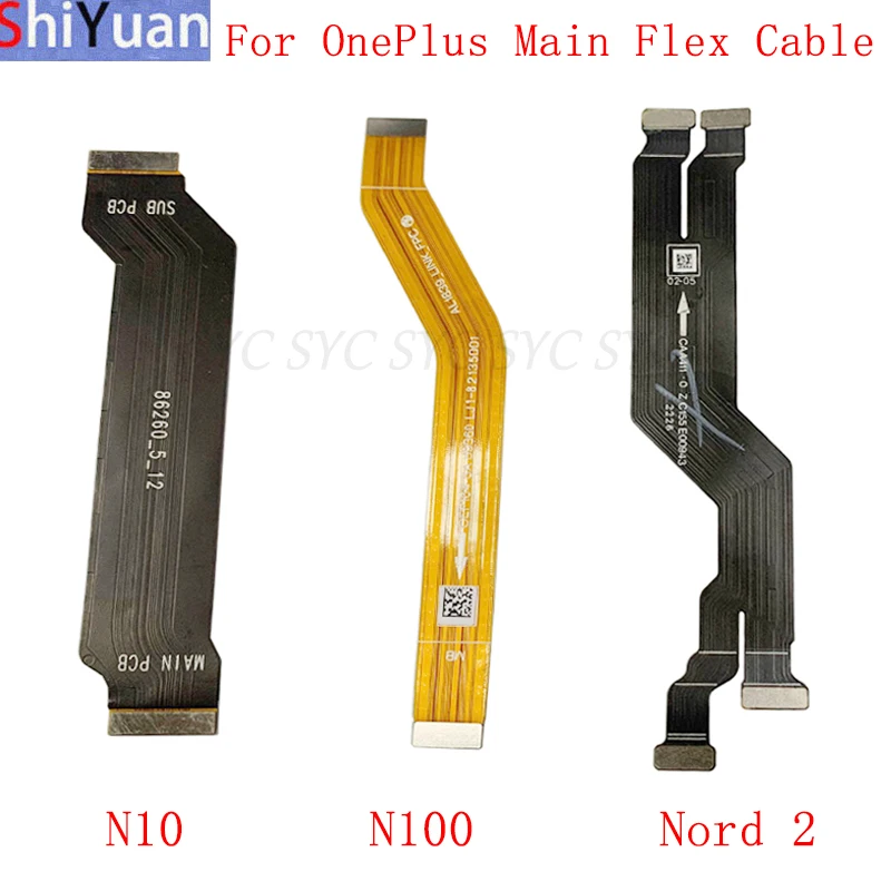 

Motherboard Main Board Flex Cable For OnePlus Nord 2 N10 N100 5G Mainboard Connector Flex Cable Replacement Parts