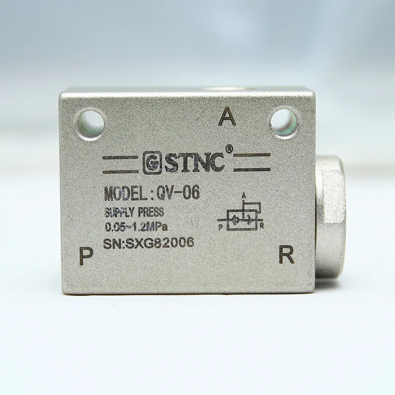 

【STNC】Quick exhaust valve QV-06/08/10/15/20/25 automatic exhaust valve wholesale