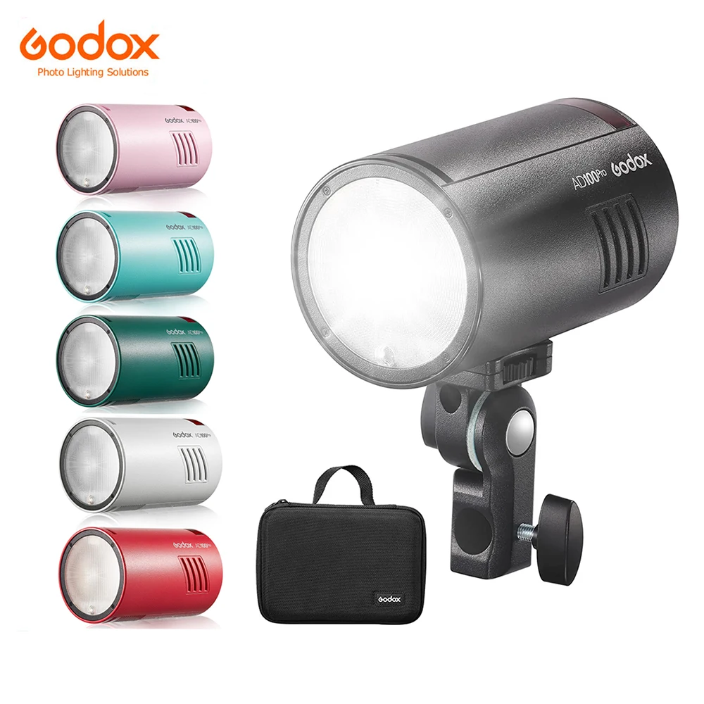 

Godox AD100 Pro AD100Pro Wireless Pocket Flash 2.4G TTL HSS 100W Outdoor Flash Speedlight For Sony Nikon Canon Fuji Olympus Cams