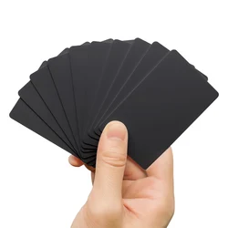 Black Card NFC Smart Chip Badge with Enhanced Security Features (10pcs CUID black)