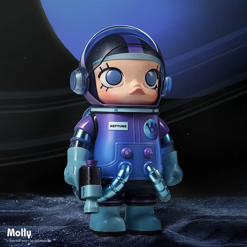 セール スペースモリー　400% シークレット　ウラヌス POP MART MEGA SPACE MOLLY 400% Planet Series Mystery Box 1PC