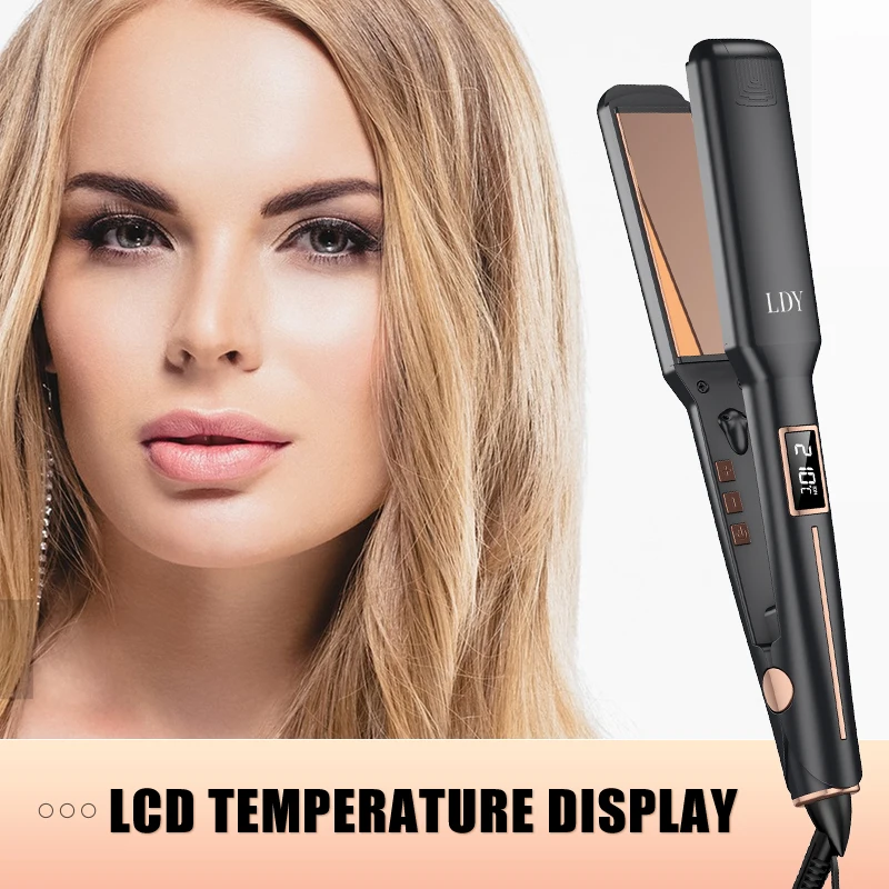 QXXZ Hair Straightener Free Shipping LED Display Flat Iron Negative Ion Curler Professional Hair Salon Home Styling Tool 1pair lot k967b 3colors choose model propeller positive and negative propeller power tool parts free shipping brazil