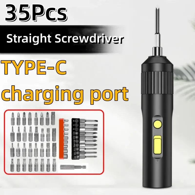 Electric Screwdriver Kit 3.6V Portable Repair Power Tool USB Charging Battery Cordless Electric Drill Screwdriver Set Power Tool usb soldering iron 5v portable soldering iron charging treasure soldering iron charging screwdriver set maintenance tool