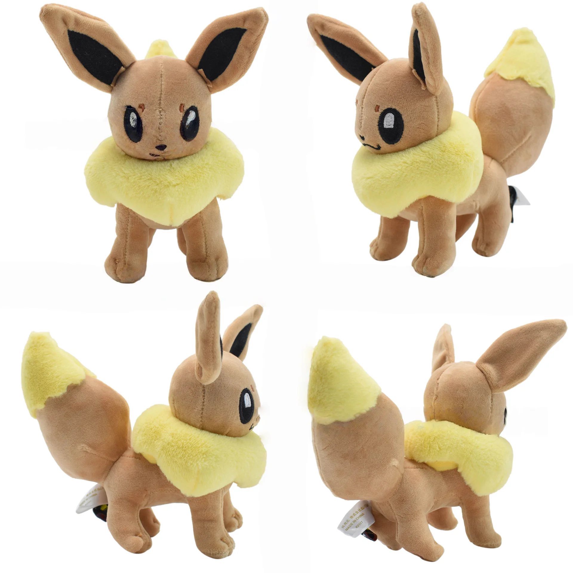 Neues Pokémon-Plüschtier Eevee Vaporeon Jolteon Flareon Espeon Umbreon Leafeon Glaceon Sylveon Perfektes Weihnachtsgeschenk Geburtstagsgeschenk – Detail 1