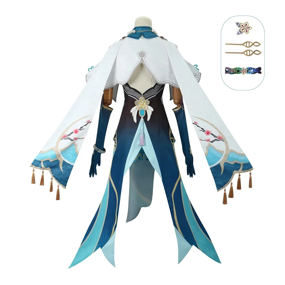 Honkai Star Rail Ruan Mei Stellaris Academy School Uniform Cosplay Costume