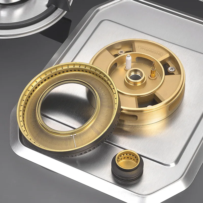 Hot sale fashion attractive design recessed stove combination gas hob 3 burners built in gas stove kitchen cooktops