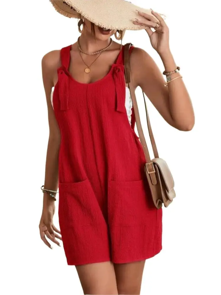 Women Casual Wide Leg Jumpsuit Romper