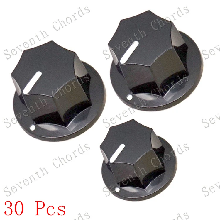 

30 шт., кнопки для регулятора громкости бас-гитары, диаметр 24 мм и 20 мм