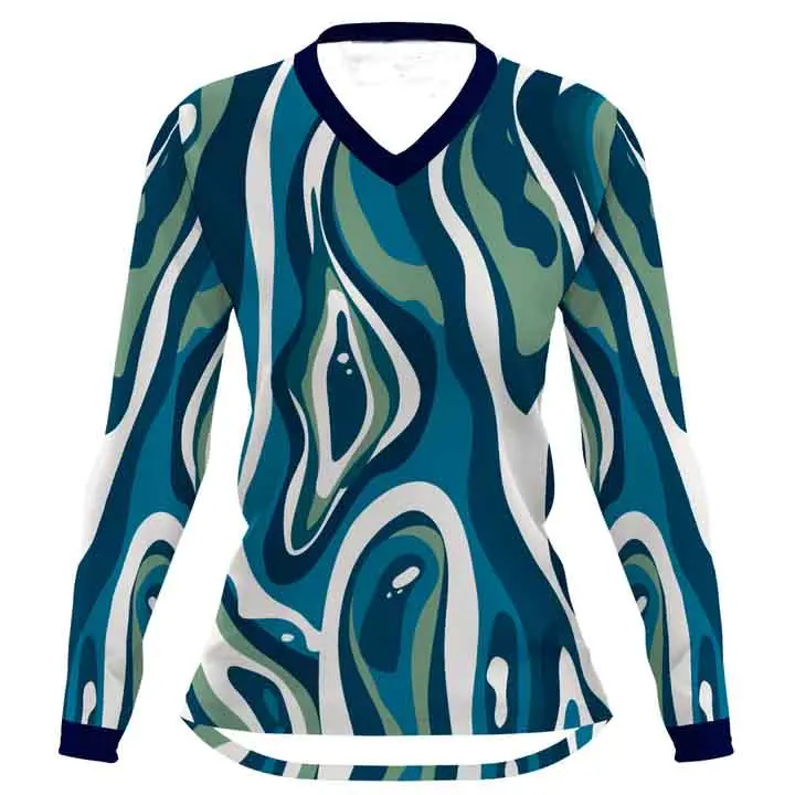 Women cycling Sweatshirt Motocross clothes long sleeve enduro downhill bke team bmx jersry cycling T-shirt mtb
