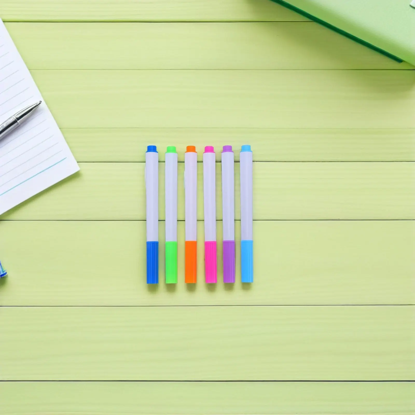 36Pcs 액체 분필 펜 12 색 건식 지우기 분필 마커 레스토랑 카페 학교 교실 용 수용성 지울 수있는 아트 펜