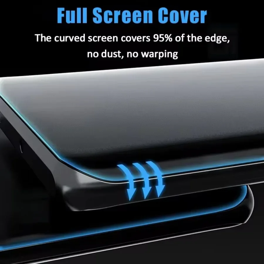 4PCS Matte Hydrogel Screen Protector Film Set