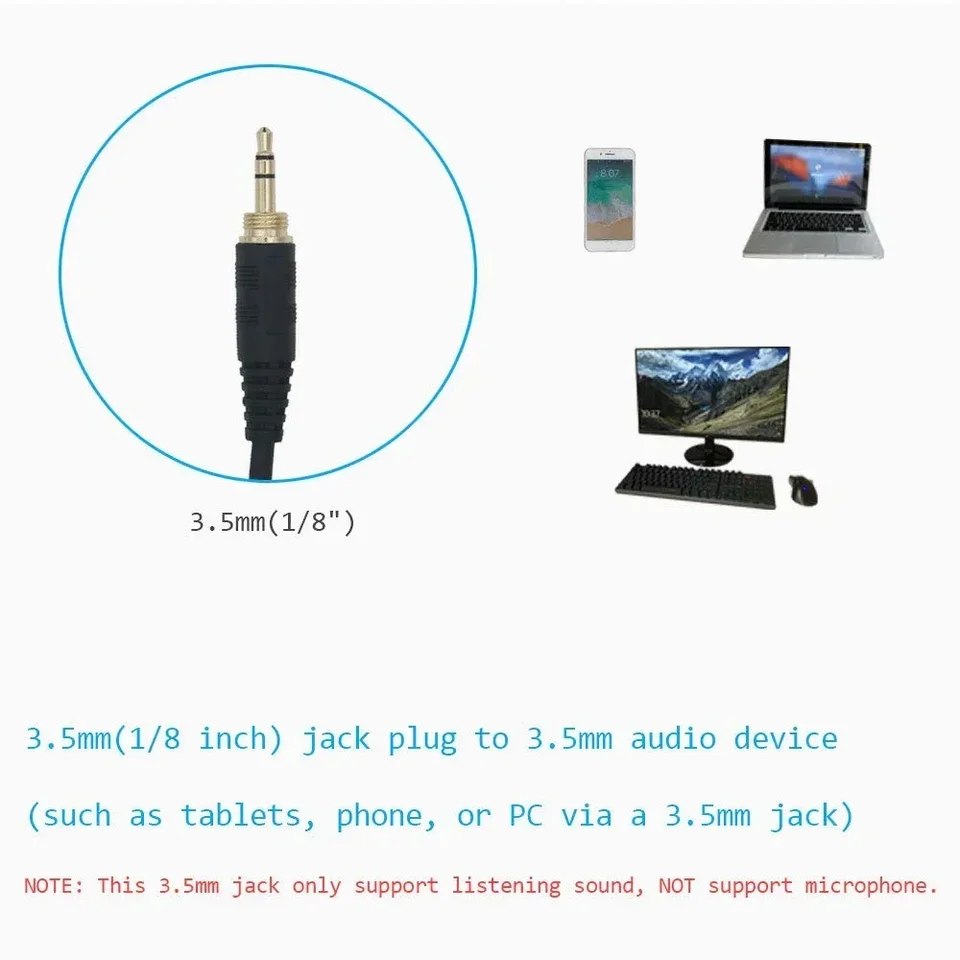 Câble De Remplacement Pour Casque, Cordon Stéréo HiFi De Remplacement Pour SRH840 SRH940 SRH440 SRH750DJ, 4,3 Pieds