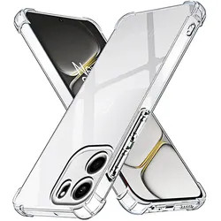 Shockproof Transparent Clear Soft TPU Phone Case - Protective Back Cover for OnePlus Nord CE 3 Lite (Clear)