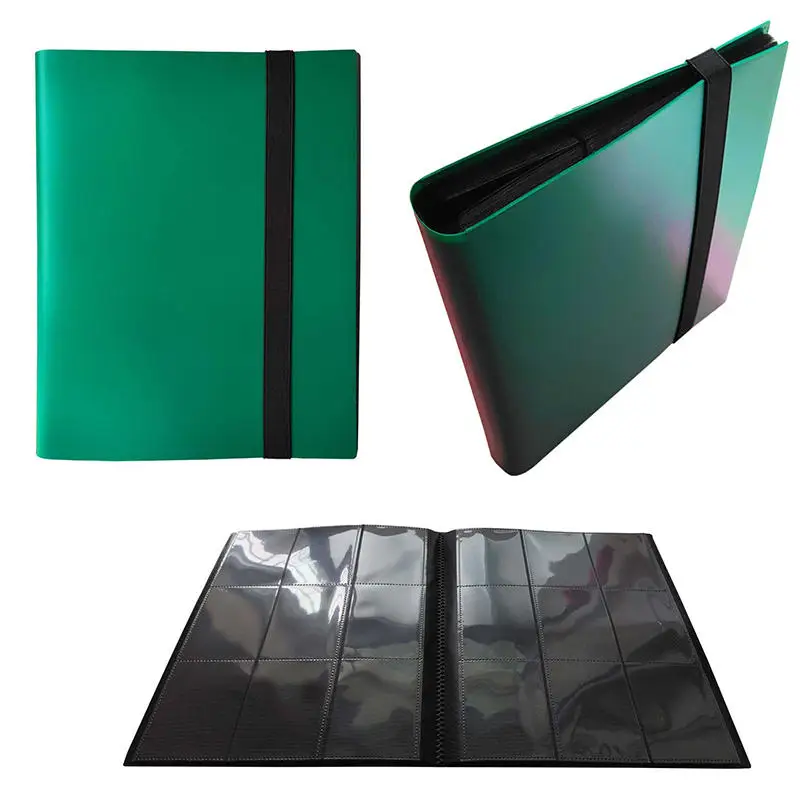 1Pc Karte Binder 160/360/480 Trading Card Halter Buch Langlebig Seite Laden Karte Buch Mit Gaming Karten PP abdeckung Binder Für Karten – Detail 19
