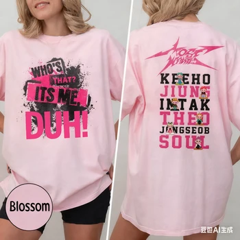 P1Harmony 2025 Tour Shirt Fan Gift Double sided Printed Tee Summer Women's Loose Breathable Cotton Short Sleeve Women's T-shirt 1