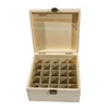 Wooden Storage Box 12/25 Grids Solid Wood Essential Oil Bottle Storage Case Essential Oil Packing Box Perfume Bottle Organizer 5