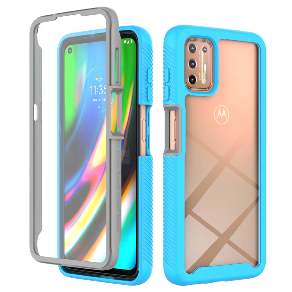 Shockproof Clear Case with Screen Protector