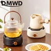110V Electric Mini Coffee Heater Milk Tea Mocha Heating Stove Hot Plate Multifunctional Cooking Pot Oven Small Furnace Cooker 1