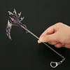 Douluo Game Surrounding Weapons 21cm Soul Master vs. Rocha God Bibi East Magic Sickle Zinc Alloy Weapon Model Gift Toys 4