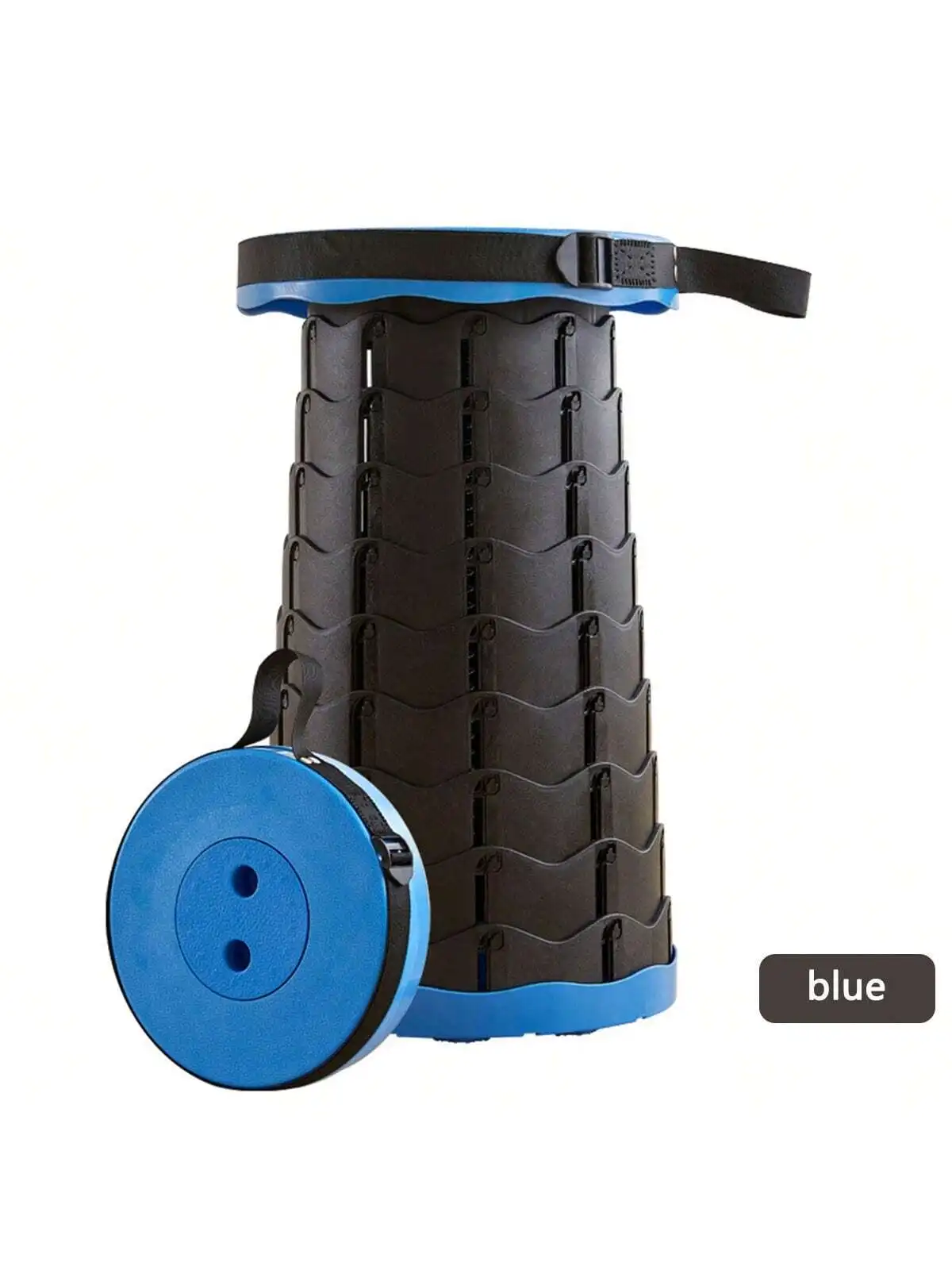 Retractable Stool Outdoor Telescopic Folding Travel Queue Portable Adjustable Height Fishing