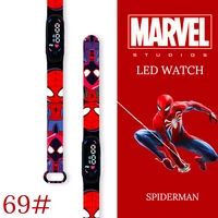 MINISO Spiderman Kid's Watches Men Sport Wristband Bracelet Waterproof Children Digital Watch Boys LED Clock relogio montre 2