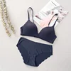 Seamless Bra Set for Women Underwear Push Up Lingerie Set Wire Free Bra And Panty Plus Size M L XL Size Intimates Female women lingerie set women underwear set sexy bra set