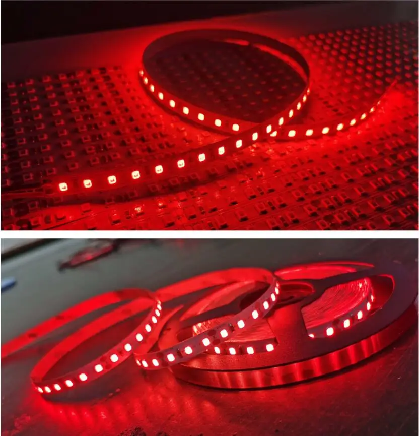 

5M 660nm infrared Flexible LED strip light SMD5050 SMD3528 IR Lamp Tape Not waterproof For Surveillance Monitoring Physiotherapy