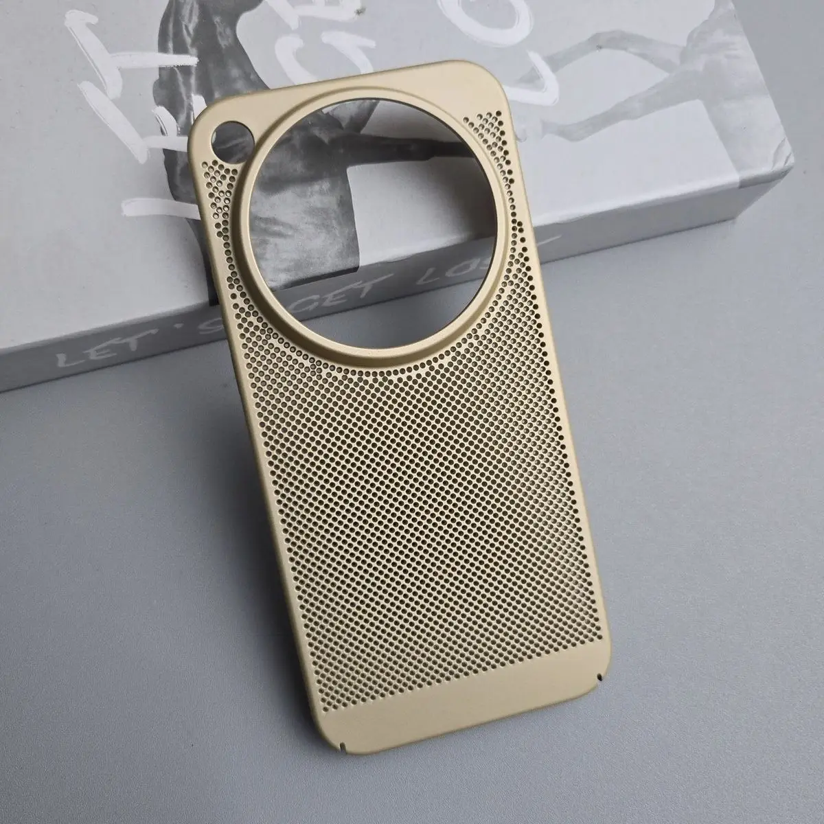 Ultra-Thin Honeycomb Heat Dissipation Phone Case - Solid Color Protective Back Cover