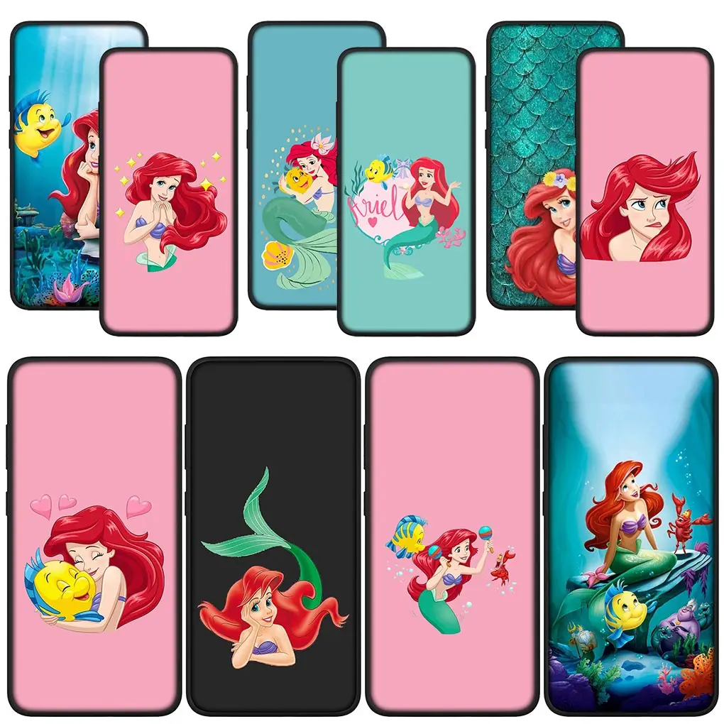 The Little Mermaid Ariel Custodia Morbida Per Samsung Galaxy A10 A20 A22 A30 A31 A32 A50 A51 A52 A53 A72 A33 A71 Cover Case