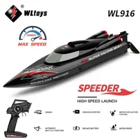 WLtoys WL916 916  RC Racing Boat 55KM/H Brushless High Speed 2.4GHz Remote Control Speedboat BoatsToy Toys For Boys Kids Gift 1