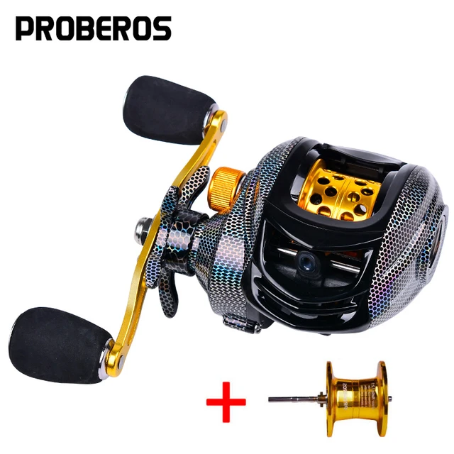 Spark Pro Colorful Baitcaster Fishing Reels