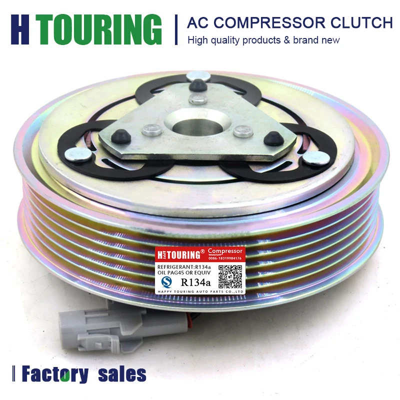 Zexel Vcr08 Auto Air A/C Ac Compressor Clutch Pulley Assembly Kit For Mitsubishi Mirage De Es 7813A524 Z0019354A 7813A385