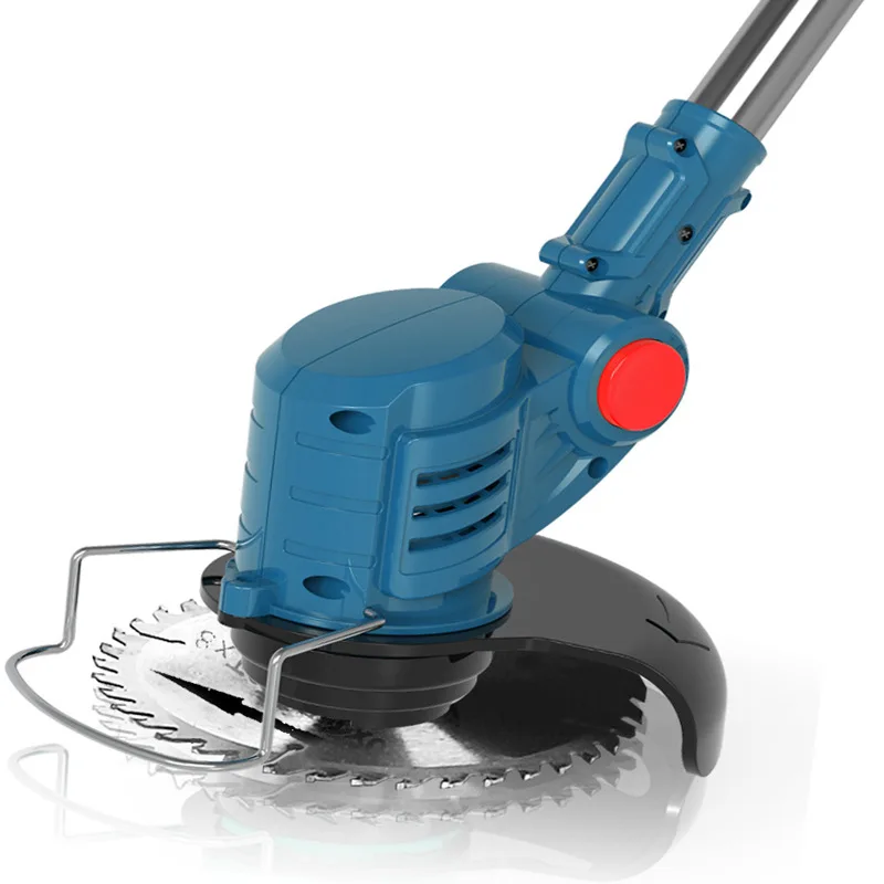 1800W Cordless Handheld Electric Lawn Mower Grass Trimmer Adjustable Garden Pruning Cutting with 2 Lithium Battery 8 Accessories - Image 6