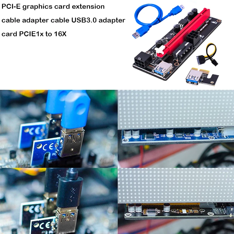 Multiplicador de Portas PCIE para Mineração BTC,