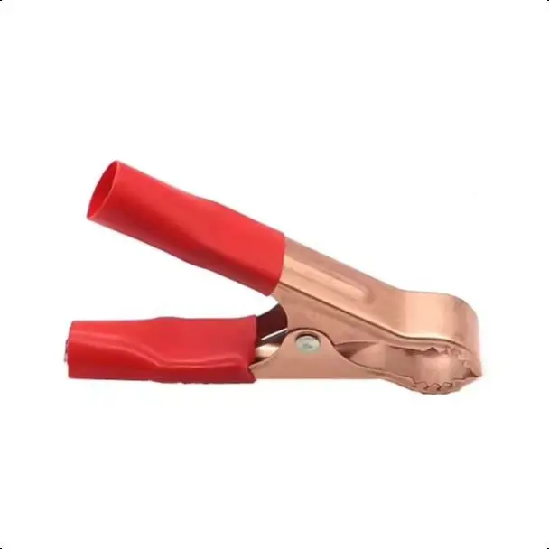 50A Alligator clip Car Lead Clips Alligator Clips Connector Plug Power 2PCS alligator clips
