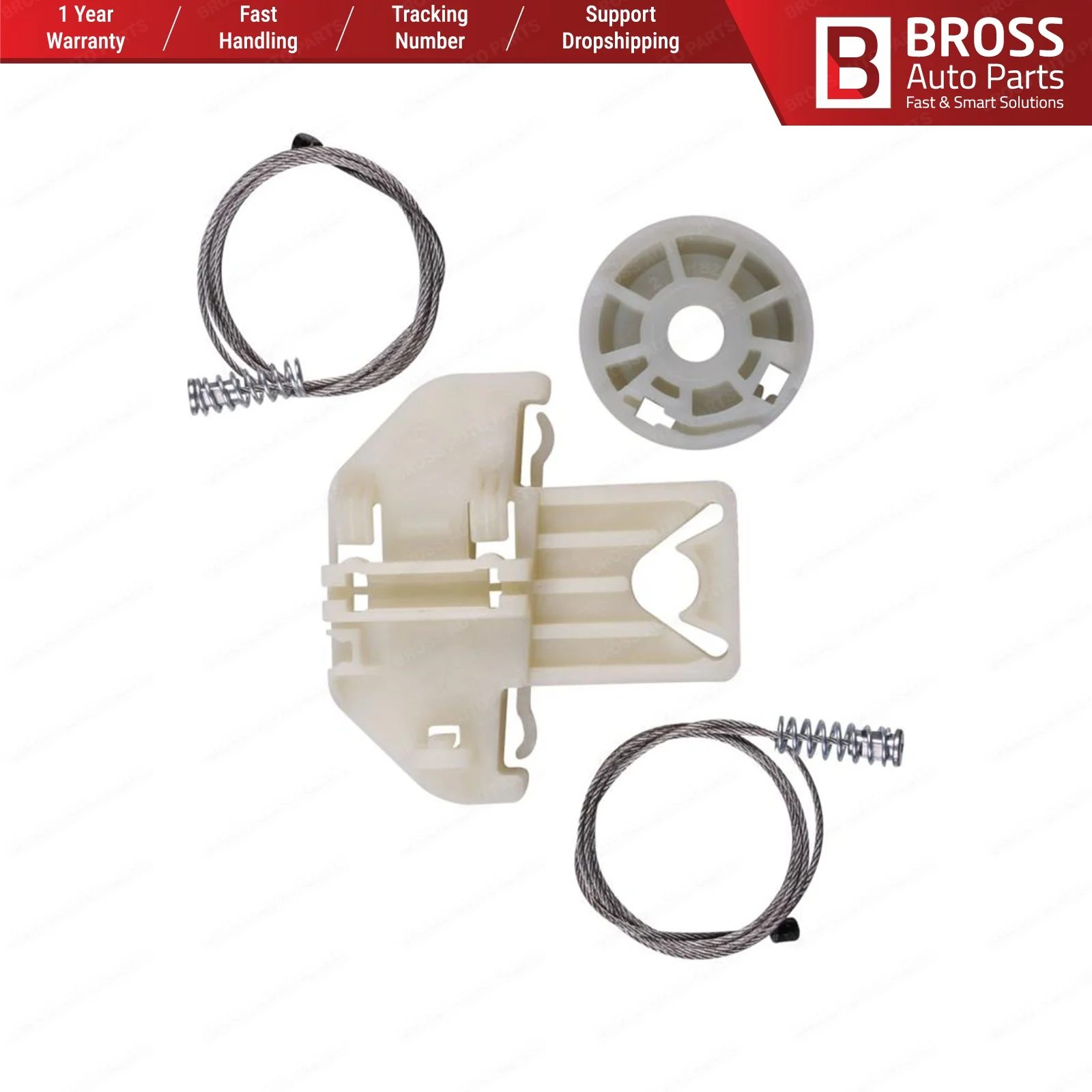 Bross автозапчасти BWR288 электрическая мощность регулятор окна Ремонтный комплект