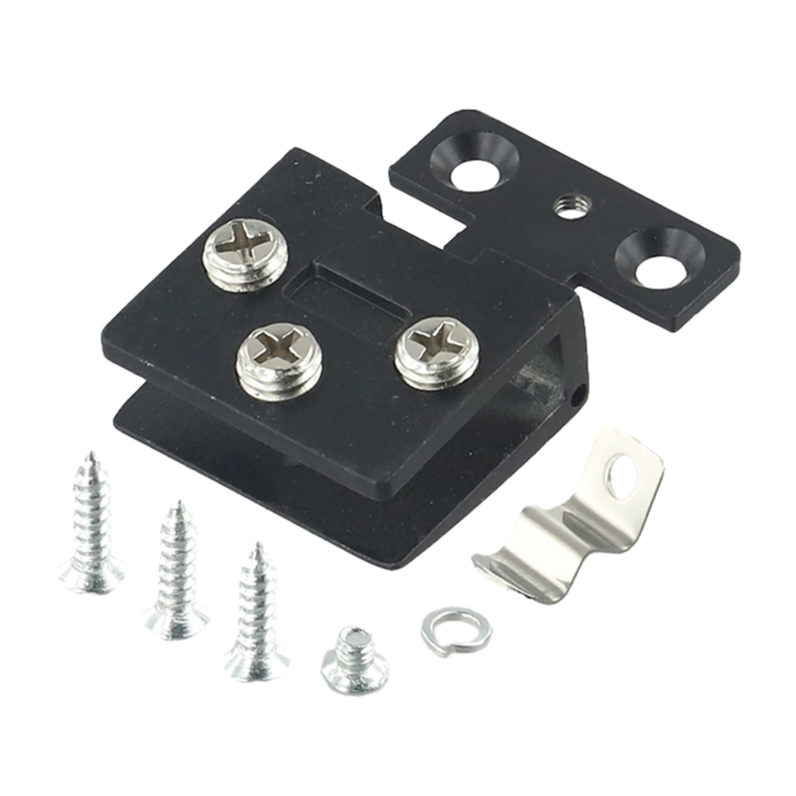 Glass Door Hinge Cupboard Display Cabinet Gate Clamp Punch Wine Cabinet Glass Hinge Furniture Hardware Accessories