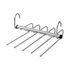 Folding Magic Pants Hangers 5/9layers Stainless Steel Space Saving Clothes Rack Organizer For Wardrobe Trousers Jeans Scarf 6