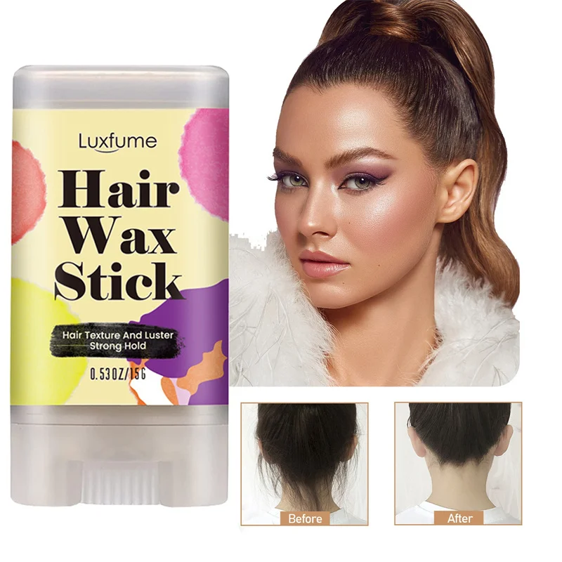 

Broken Hair Artifact Hair Wax Stick Gel Cream Styling Hair Frizz Fixed Fluffy Children Men And Women Styling Hair Wax Stick