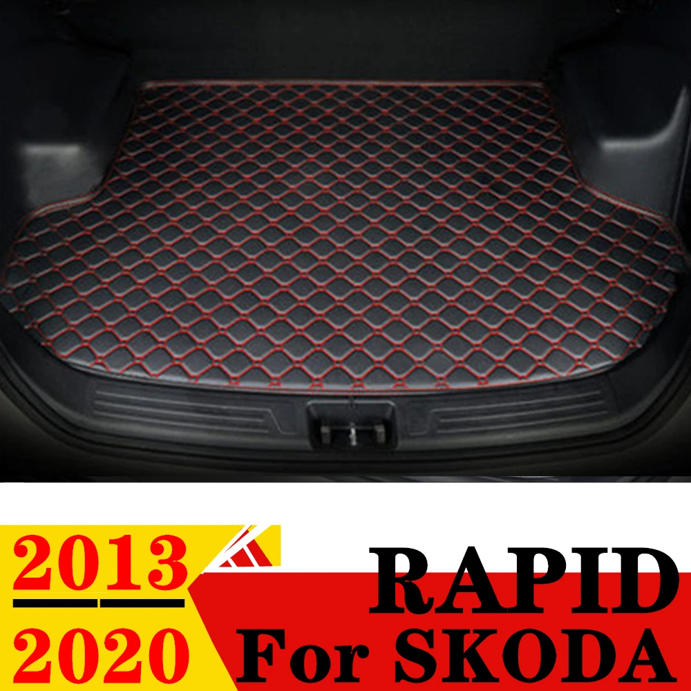 

Коврик для багажника автомобиля SKODA Rapid 2020 2019 2018 2017 2016 2014 2013