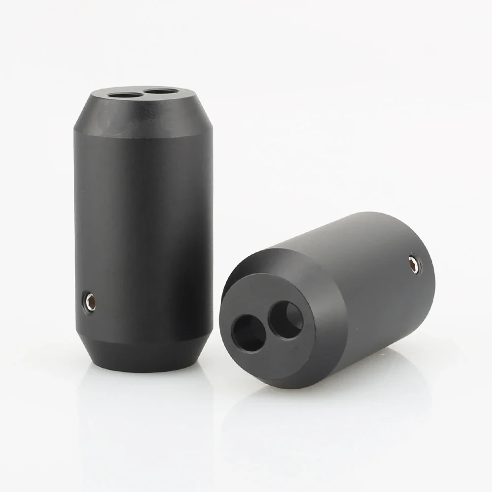 AL-1607/1608 B HIFI 오디오 팬츠 Y 스플리터 1-2 스피커 RCA 케이블, 오디오 DIY 커넥터 블랙 케이블 와이어 부츠