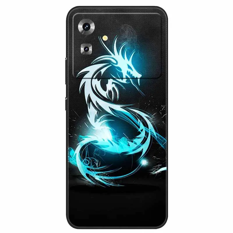 Cool Wolf Lion Design Soft TPU Silicone Phone Case – Protective Cover
