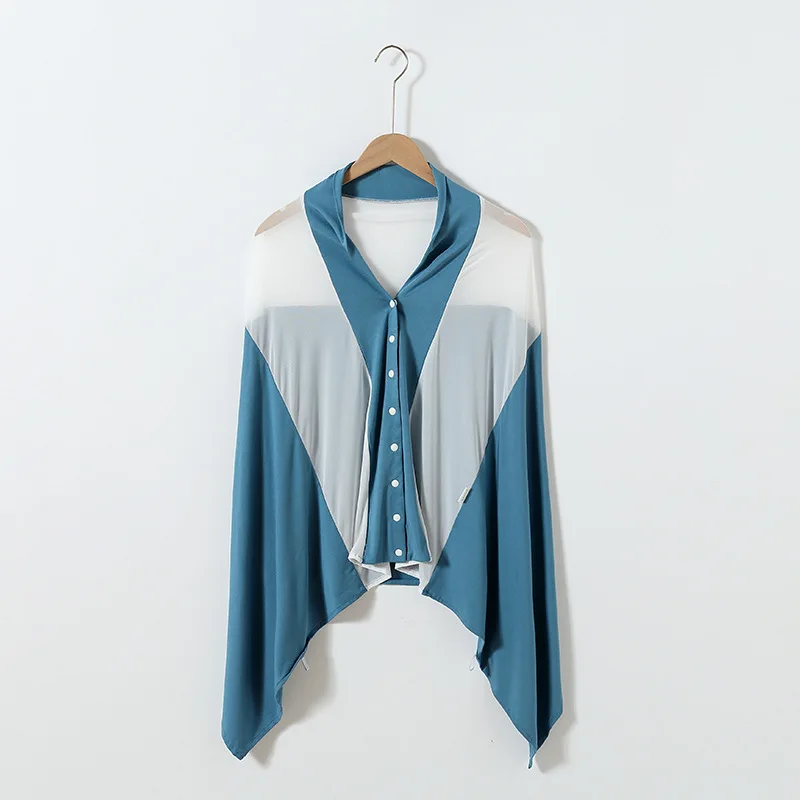 Breastfeeding Towel Breastfeeding Artifact Going Out To Cover Clothes Hot Mom Model Anti-light Cloak Shawl Fig Leaf Paradise